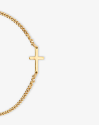 CROSS BRACELET | GOLD