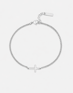CROSS BRACELET | SILVER