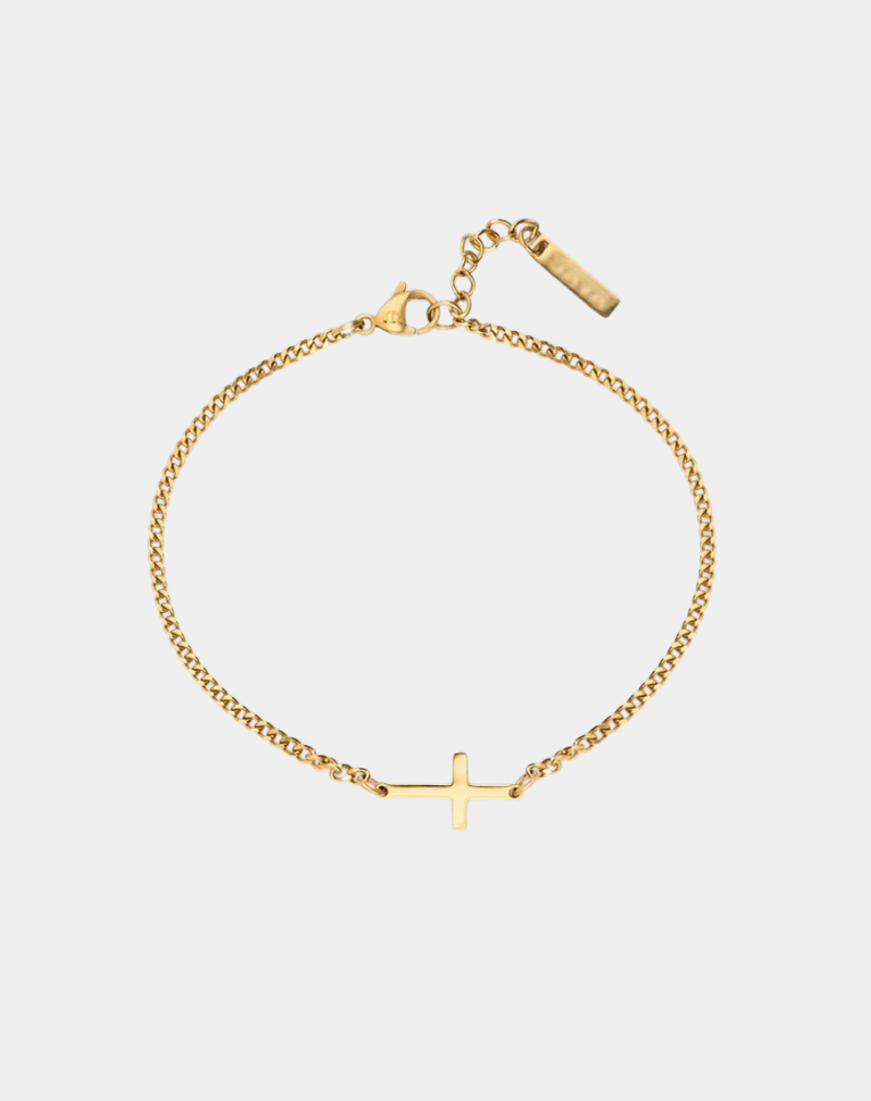 CROSS BRACELET | GOLD