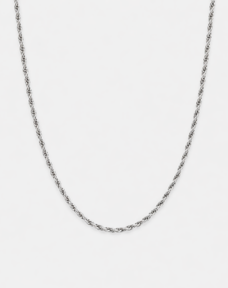 ROPE CHAIN | SILVER