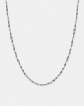 ROPE CHAIN | SILVER