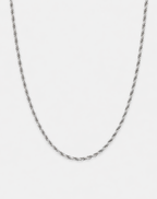 ROPE CHAIN | SILVER