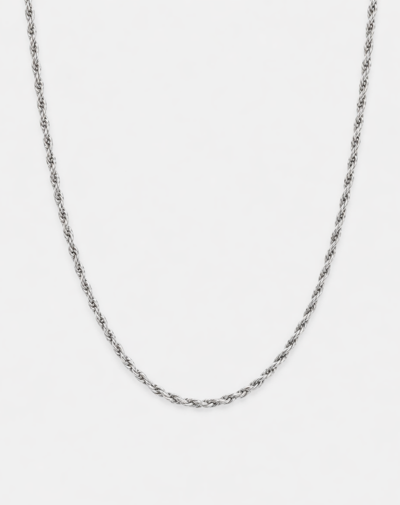 ROPE CHAIN | SILVER