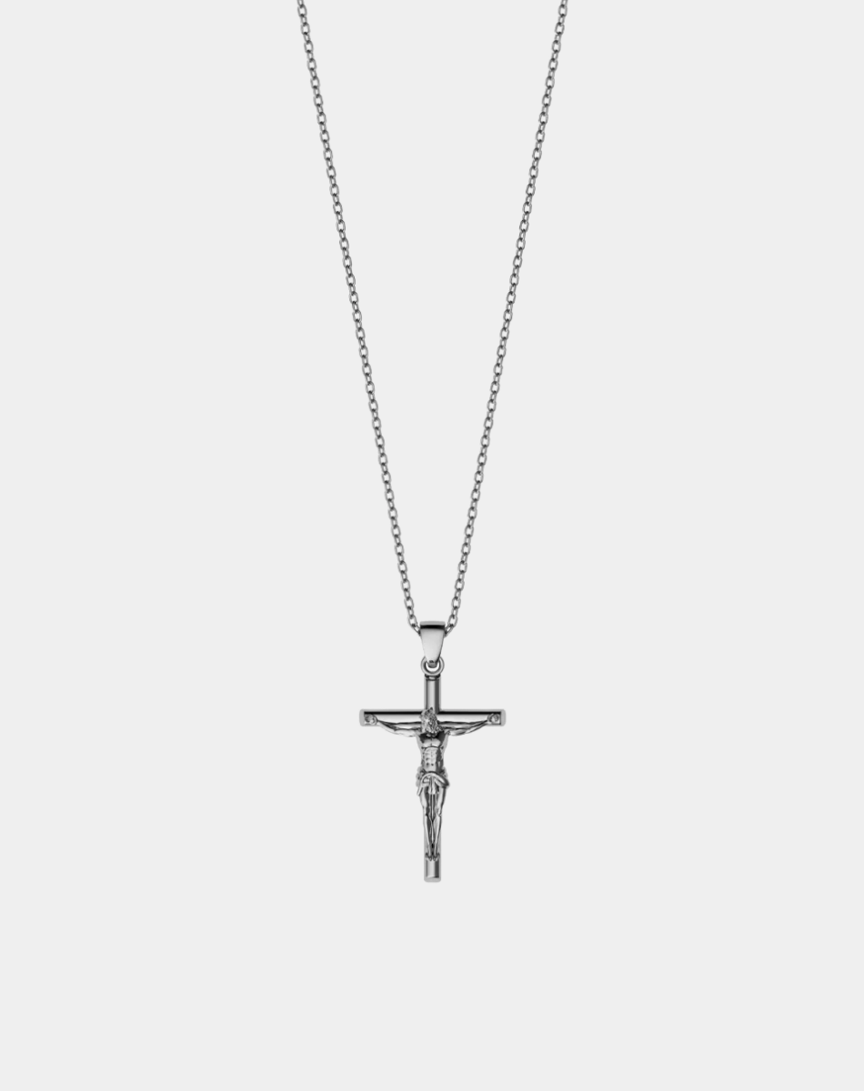 CRUCIFIX CHAIN | SILVER